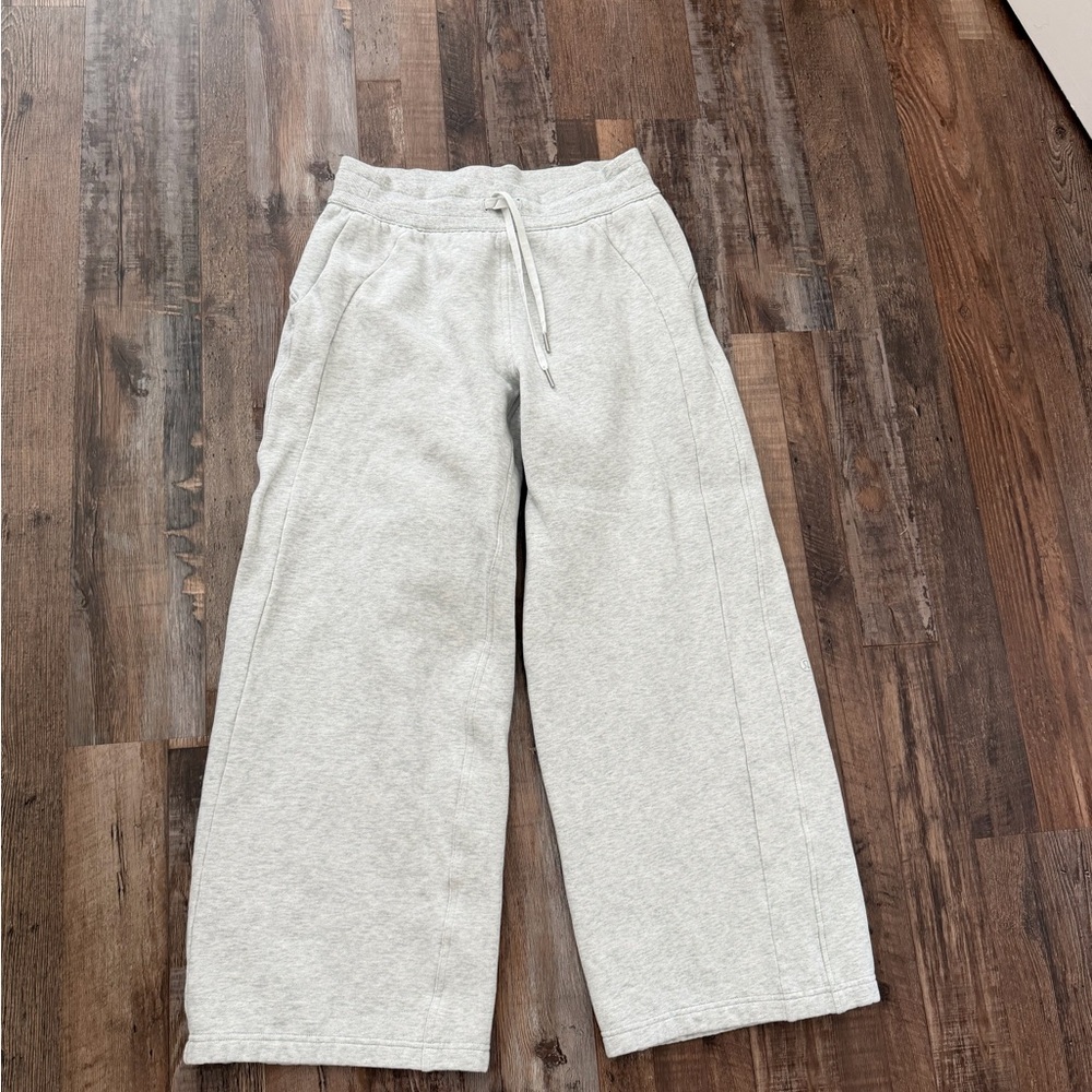 lululemon scuba mid rise wide leg pants